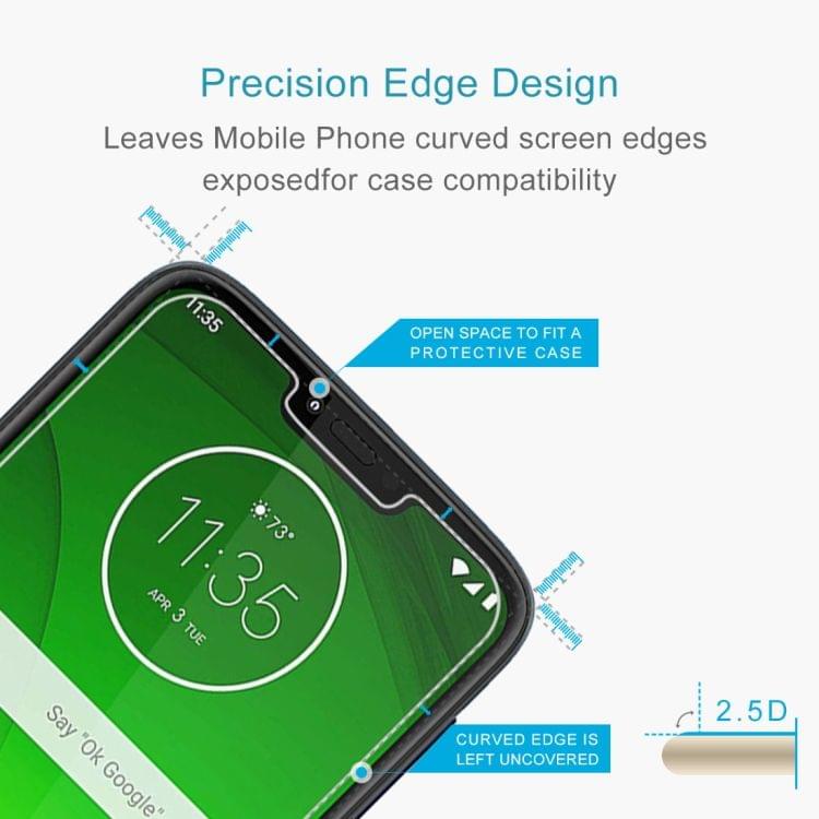 Buy 0.26mm 9H 2.5D Tempered Glass Film for Motorola Moto G7 Power