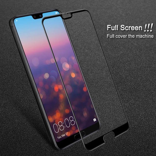 Buy IMAK 9H Full Screen Tempered Glass Film Pro Version for Huawei P20 Pro (Black)