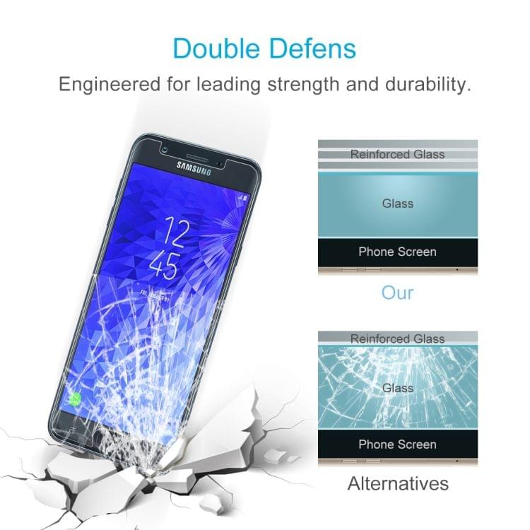 Buy 9H 2.5D Tempered Glass Film for Galaxy J7 (2018)
