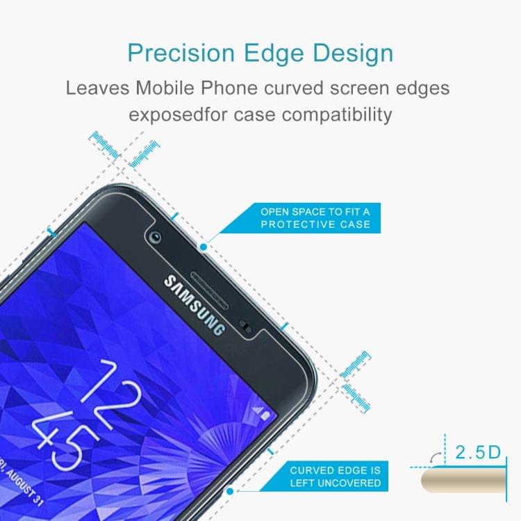 Buy 9H 2.5D Tempered Glass Film for Galaxy J7 (2018)