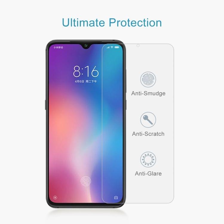 Buy 10 PCS 0.26mm 9H 2.5D Tempered Glass Film for Xiaomi Mi 9