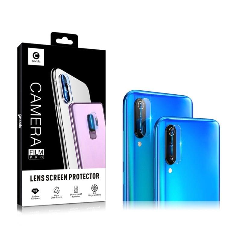Buy mocolo 0.15mm 9H 2.5D Round Edge Rear Camera Lens Tempered Glass Film for Xiaomi Mi 9 (Transparent)