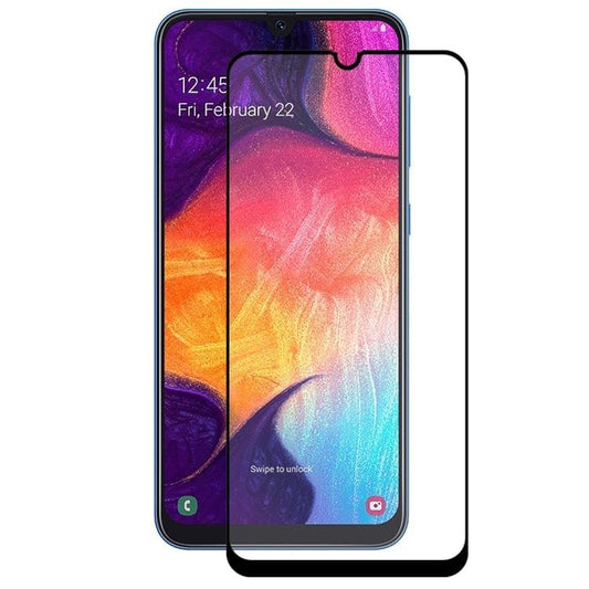 Buy 2 PCS ENKAY Hat-Prince 0.1mm Full Screen Cover Flexible Glass Tempered Protective Film for Galaxy M30 / Galaxy A30 / A50