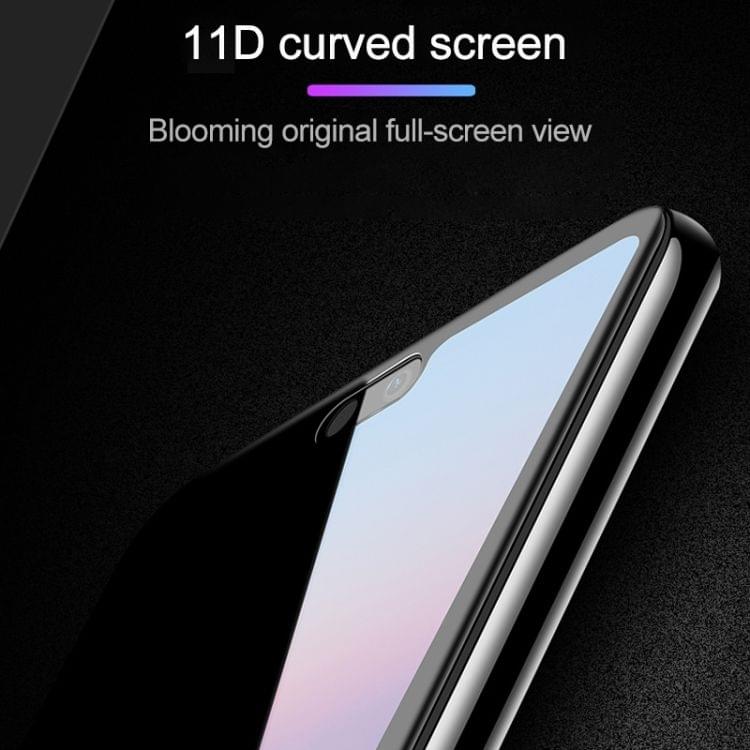 Buy 25 PCS mietubl Scratchproof 11D HD Full Glue Full Curved Screen Tempered Glass Film for Xiaomi Redmi Note 7 Pro (Black)