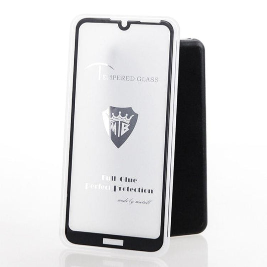 Buy MIETUBL Full Screen Full Glue Anti-fingerprint Tempered Glass Film for Huawei Y7 Prime (2019) (Black)