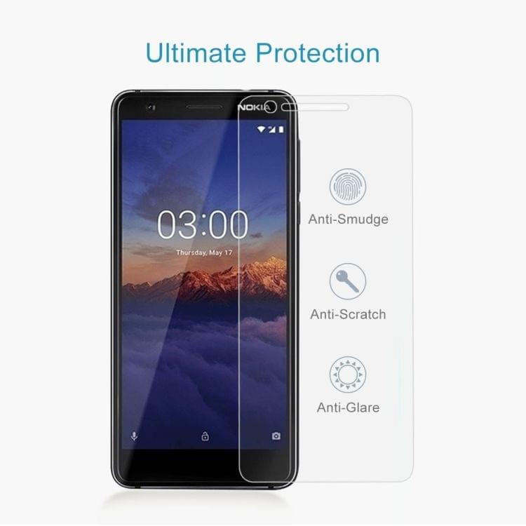 Buy 9H 2.5D Tempered Glass Film for Nokia 3.1