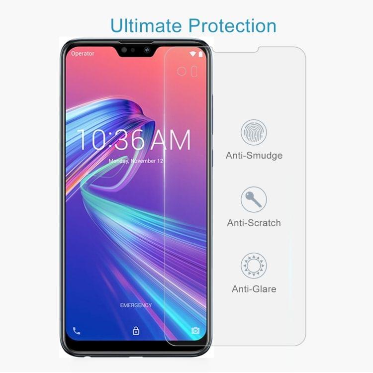 Buy 0.26mm 9H 2.5D Explosion-proof Tempered Glass Film for Asus Zenfone Max Pro (M2) ZB631KL