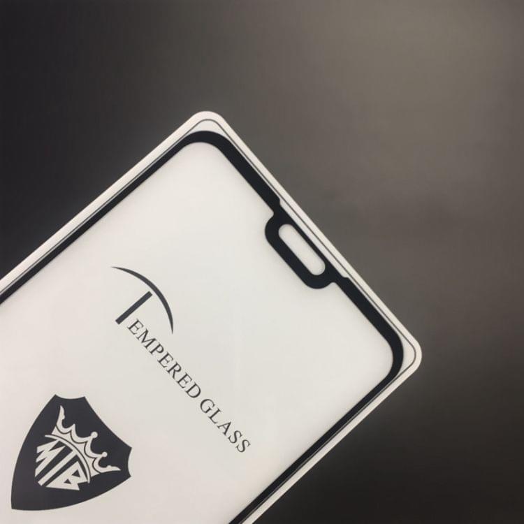 Buy MIETUBL Full Screen Full Glue Anti-fingerprint Tempered Glass Film for Huawei Y9 (2019) / Enjoy 9 Plus (Black)