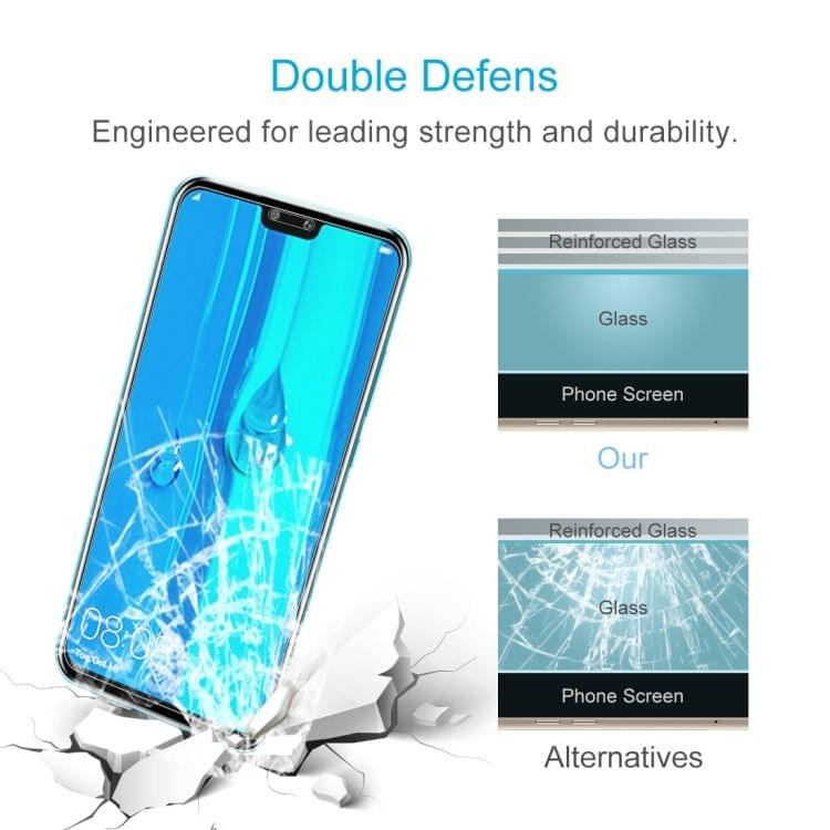 Buy 0.26mm 9H 2.5D Explosion-proof Tempered Glass Film for Huawei Y9 (2019) / Enjoy 9 Plus