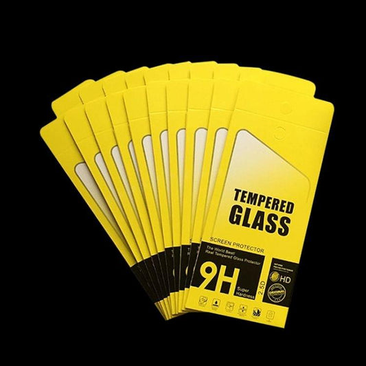 Buy 100 PCS Tempered Glass Film Screen Protector Package Packing Paper Box