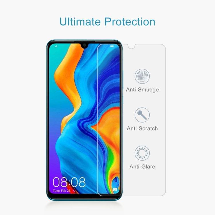 Buy 10 PCS 0.26mm 9H 2.5D Tempered Glass Film for Huawei P30 Lite