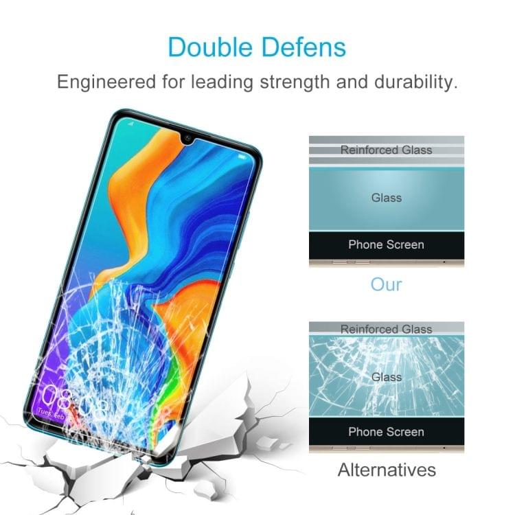 Buy 10 PCS 0.26mm 9H 2.5D Tempered Glass Film for Huawei P30 Lite