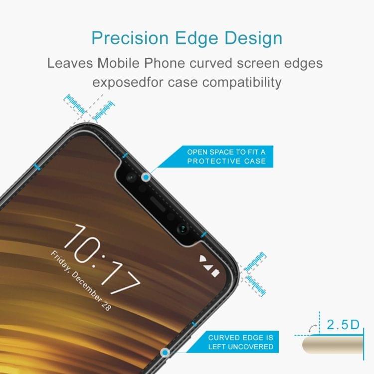 Buy 0.26mm 9H 2.5D Tempered Glass Film for Xiaomi POCO F1