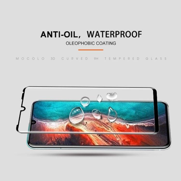 Buy mocolo 0.33mm 9H 3D Full Glue Curved Full Screen Tempered Glass Film for Huawei P30 Pro (Black)