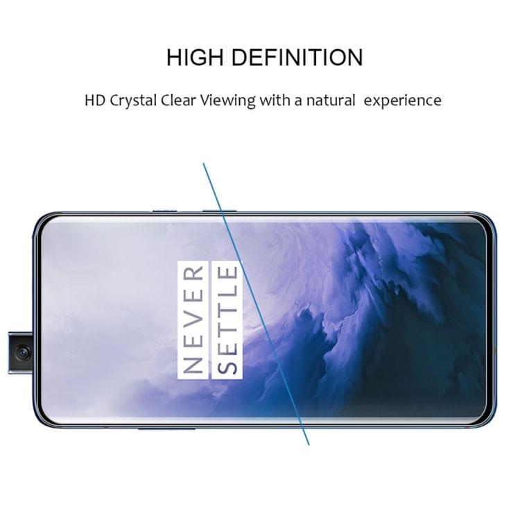 Buy 2 PCS 9H Full Screen Curved Edge Tempered Glass Film for OnePlus 7 Pro