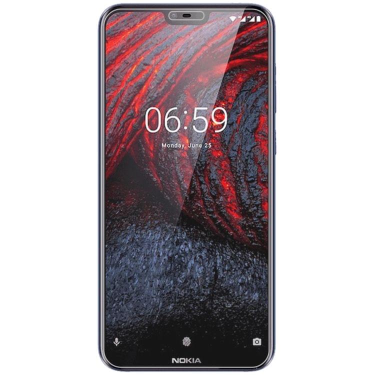 Buy 0.26mm 9H 2.5D Explosion-proof Tempered Glass Film for Nokia 6.1 Plus