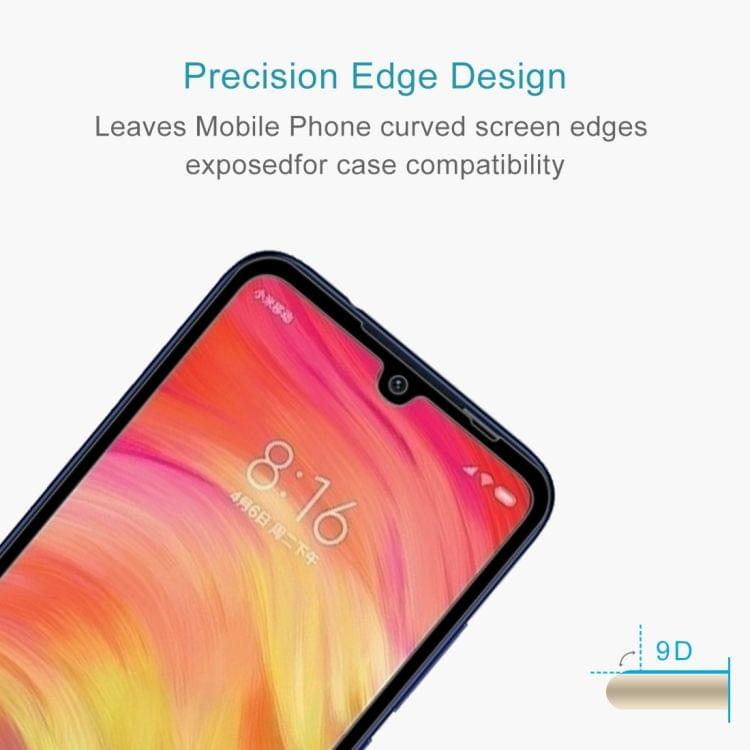 Buy 9H 9D Full Screen Tempered Glass Screen Protector for Xiaomi Redmi Note 7(Black)
