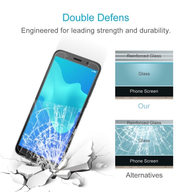 Buy 0.26mm 9H 2.5D Tempered Glass Film for Huawei Y5 Prime (2018)