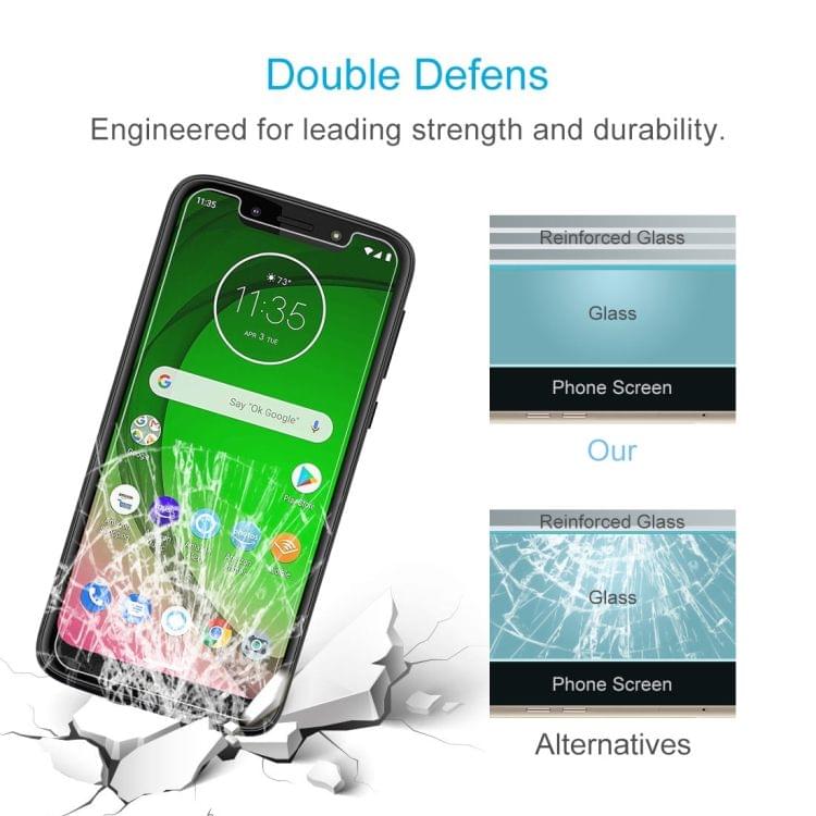 Buy 0.26mm 9H 2.5D Tempered Glass Film for Motorola Moto G7 Play