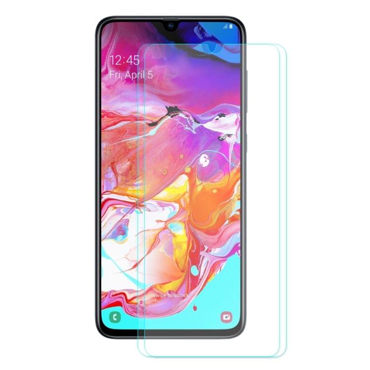 Buy 2 PCS ENKAY Hat-Prince 0.26mm 2.5D 9H Tempered Glass Protective Film for Samsung Galaxy A70