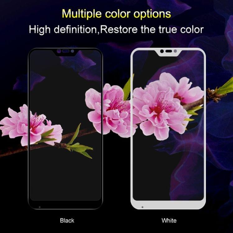 Buy IMAK 9H Anti Scratch Full Screen Tempered Glass Film for Xiaomi Redmi 6 Pro / Mi A2 Lite(Black)