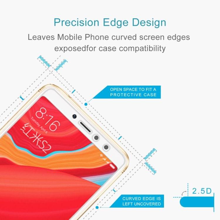 Buy 0.26mm 9H Surface Hardness 2.5D Full Screen Tempered Glass Film for Xiaomi Redmi S2