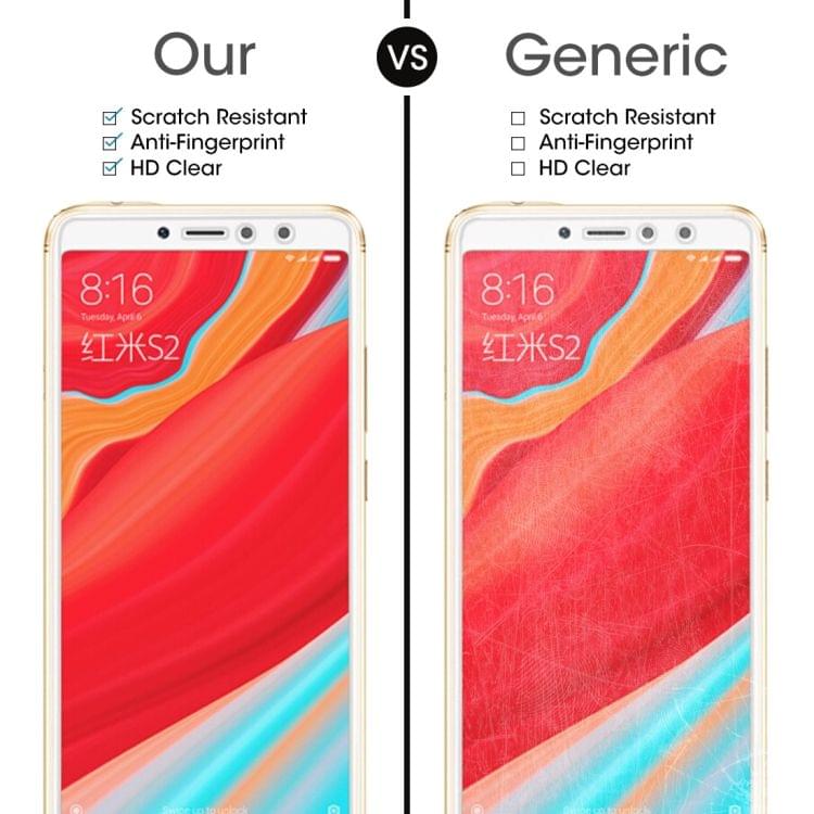 Buy 0.26mm 9H Surface Hardness 2.5D Full Screen Tempered Glass Film for Xiaomi Redmi S2