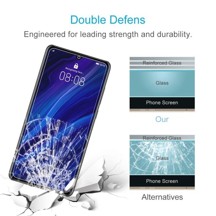 Buy 10 PCS 0.26mm 9H 2.5D Tempered Glass Film for Huawei P30