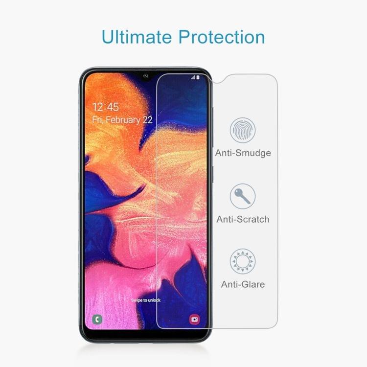Buy 10 PCS 0.26mm 9H 2.5D Tempered Glass Film for Galaxy A10