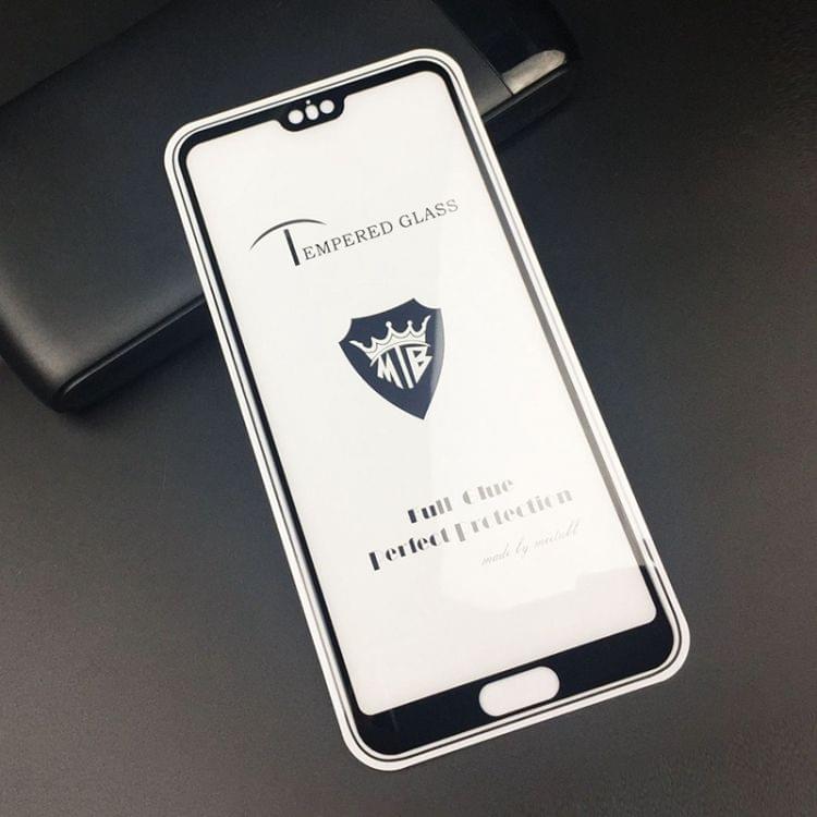 Buy MIETUBL Full Screen Full Glue Anti-fingerprint Tempered Glass Film for Huawei P20 Pro (Black)