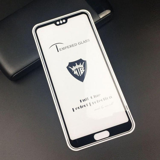 Buy MIETUBL Full Screen Full Glue Anti-fingerprint Tempered Glass Film for Huawei P20 Pro (Black)