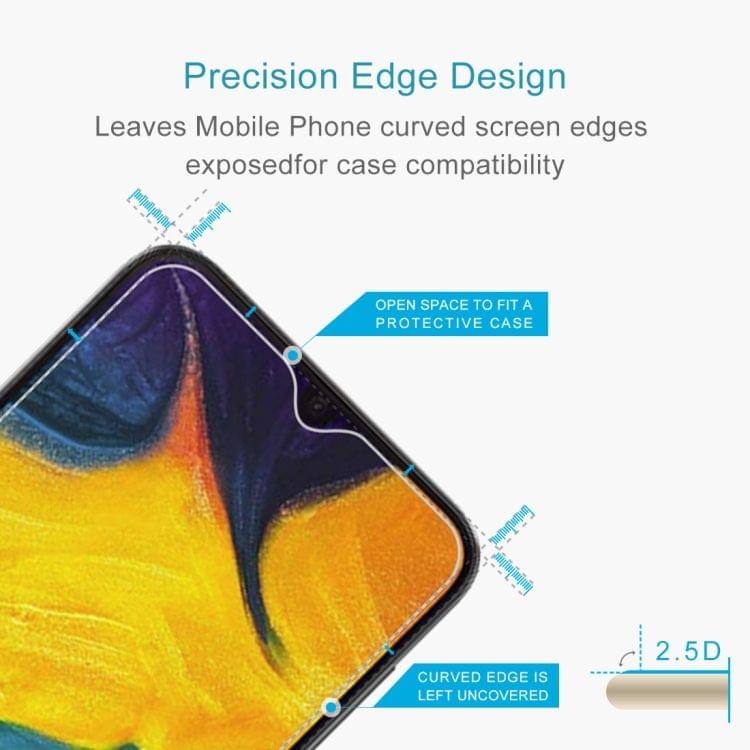 Buy 10 PCS 0.26mm 9H 2.5D Tempered Glass Film for Galaxy A30