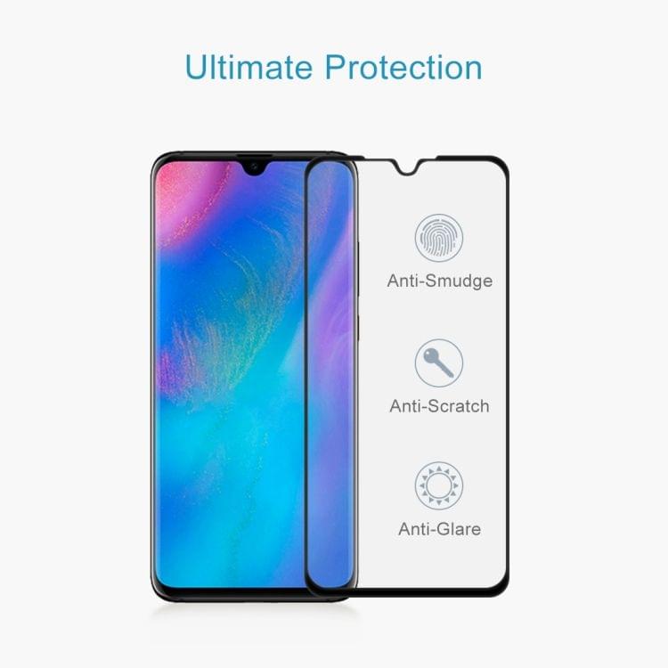 Buy 9H 9D Full Screen Tempered Glass Screen Protector for Huawei P30(Black)