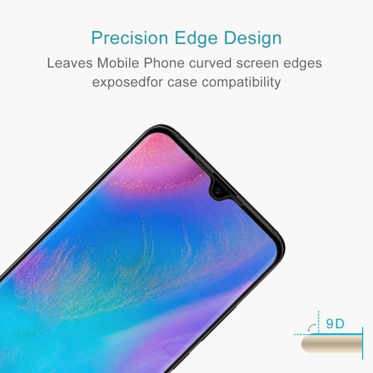 Buy 9H 9D Full Screen Tempered Glass Screen Protector for Huawei P30(Black)