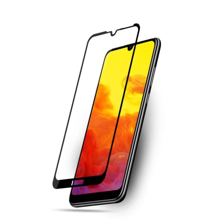 Buy mocolo 0.33mm 9H 2.5D Silk Print Tempered Glass Film for Huawei Y6 2019 (Black)