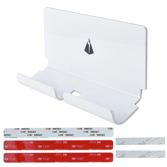 Charging Holder Wall Bracket with 3M Sticker for Mobile Phone & Tablet PC (White)