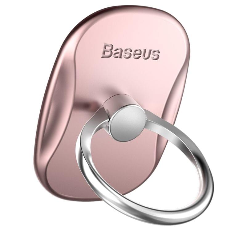 Baseus Universal Multifunctional 360 Degrees Rotatable Metal Ring Holder Bracket for iPhone, Samsung, HTC, LG, Huawei, Xiaomi, vivo, OPPO, Meizu Mobile Phones or Tablets(Rose Gold)