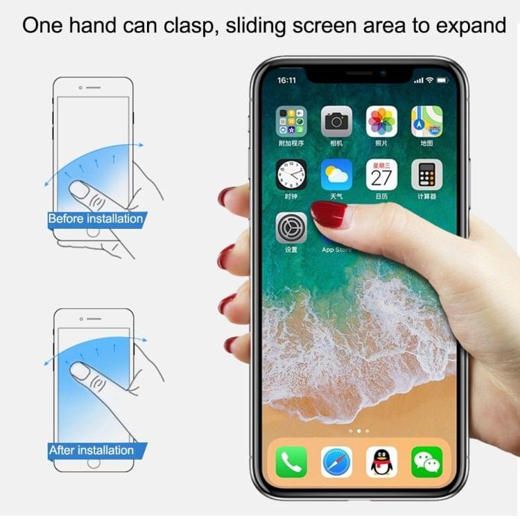 Simple Style Metal Desktop Stand Phone Ring Holder
