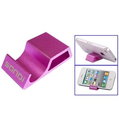 Aluminum Stand for iPhone 4 & 4S / Smartphone(Magenta)
