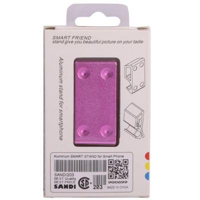Aluminum Stand for iPhone 4 & 4S / Smartphone(Magenta)