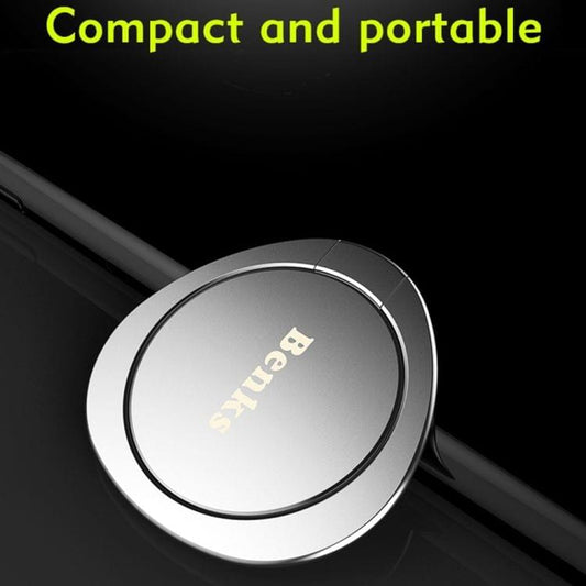 Benks L13 Universal Magnetic 360 Degree Rotation Ellipse Style Ring Phone Holder Stand