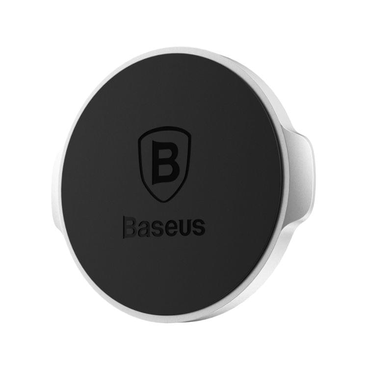 Baseus Small Ears Series Magnetic Suction Bracket (Flat type) , for iPhone, Galaxy, Sony, HTC, Huawei, Xiaomi, Lenovo and other Smartphones(Silver)