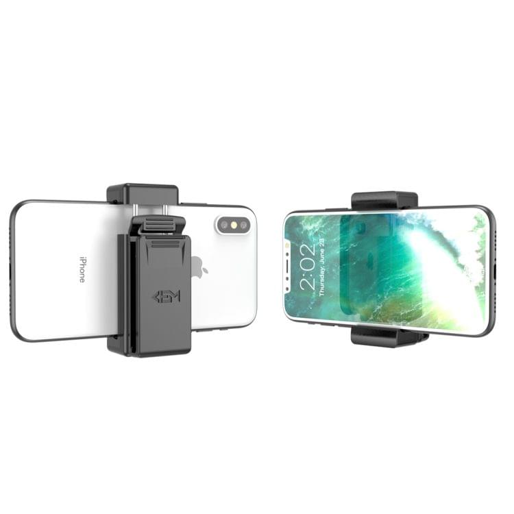 Universal Cell Phone Dropproof Adjustable Desk Stand Clip Bracket Holder for iPhone X & 8 Plus(White)