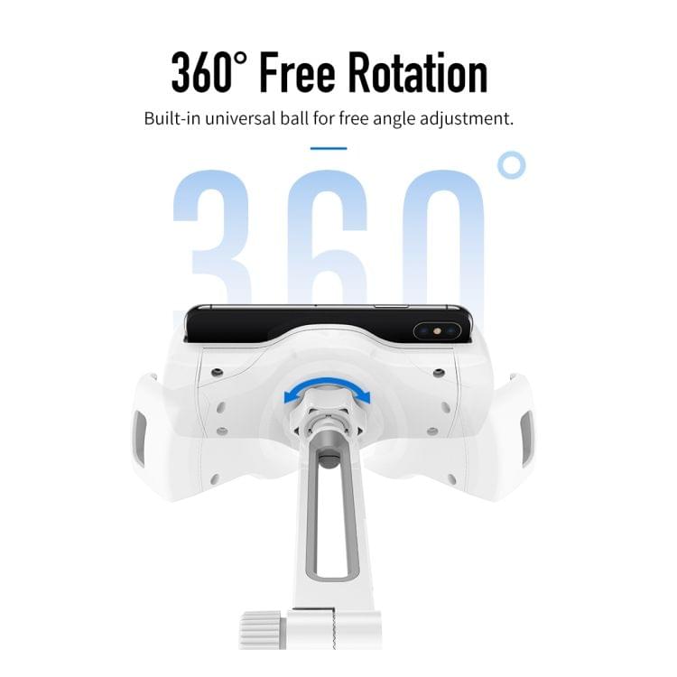 ROCK RPH-0878 5 - 10.5 Inch Phones / Tablets Universal Adjustable Desktop Stand(Silver)