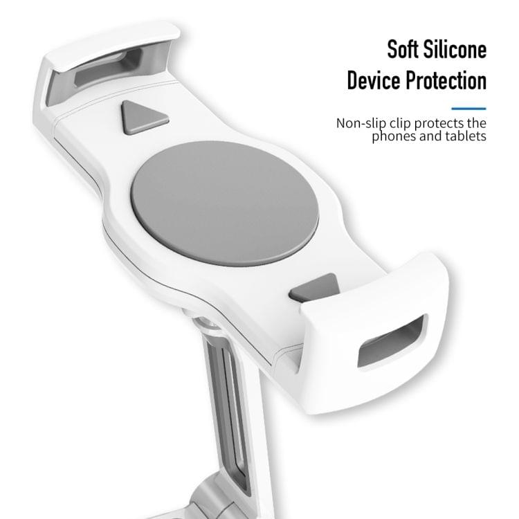 ROCK RPH-0878 5 - 10.5 Inch Phones / Tablets Universal Adjustable Desktop Stand(Silver)