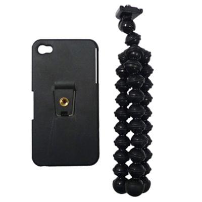 iPhone 4 & 4S Climbpod flexible stand/tripod in Black(Black)