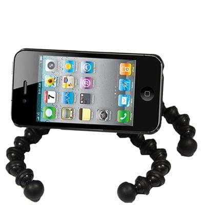 iPhone 4 & 4S Climbpod flexible stand/tripod in Black(Black)