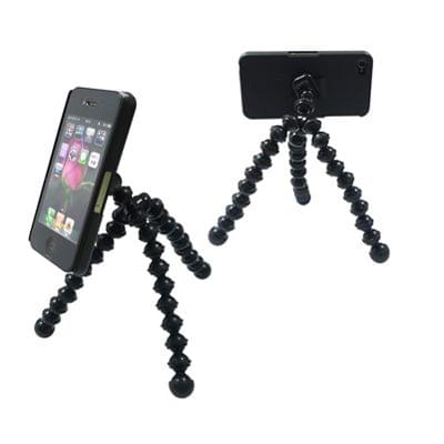 iPhone 4 & 4S Climbpod flexible stand/tripod in Black(Black)
