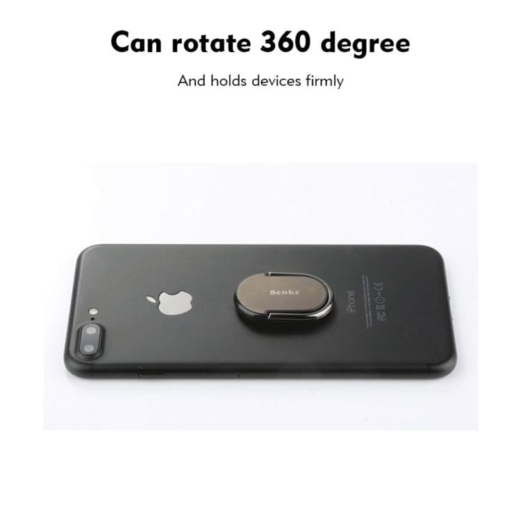 Benks Universal Magnetic 360 Degree Rotation Ellipse Style Ring Phone Holder Stand