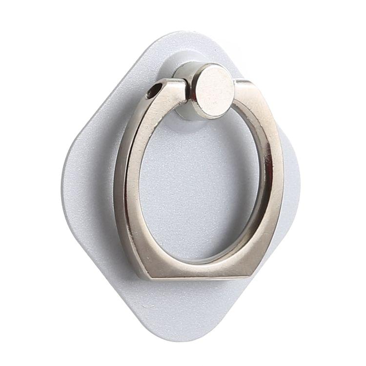 Ring Phone Metal Holder for iPad, iPhone, Galaxy, Huawei, Xiaomi, LG, HTC and Other Smart Phones (White)
